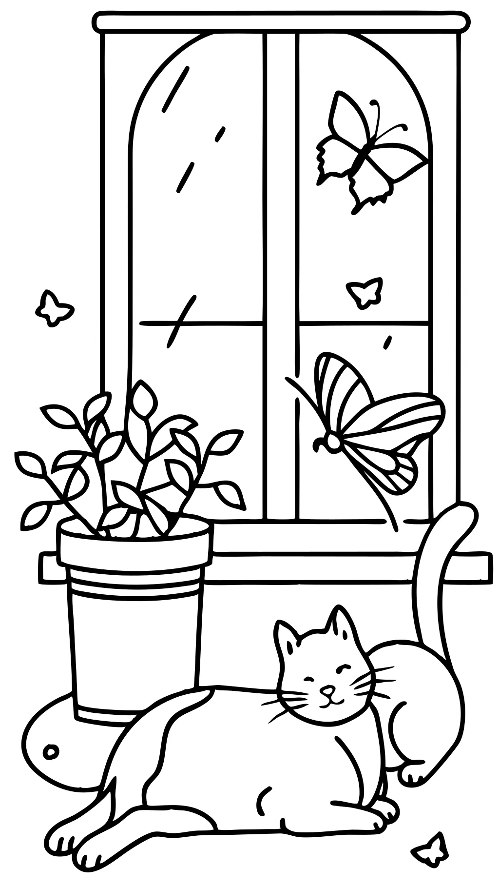 coloriages de chat et de chien gratuit